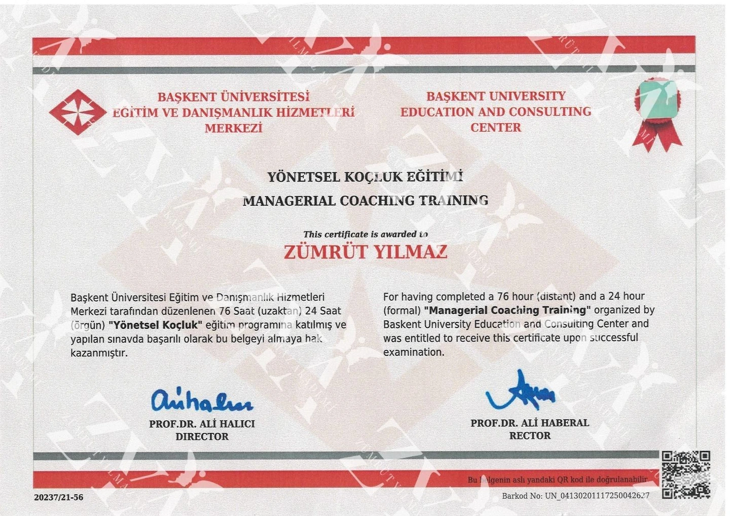 Yönetsel Koçluk Eğitimi